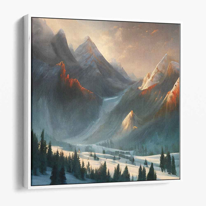 Abstract Mountain Landscape #026