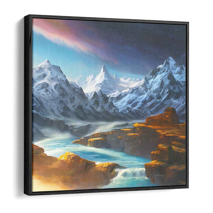 Abstract Mountain Landscape #035