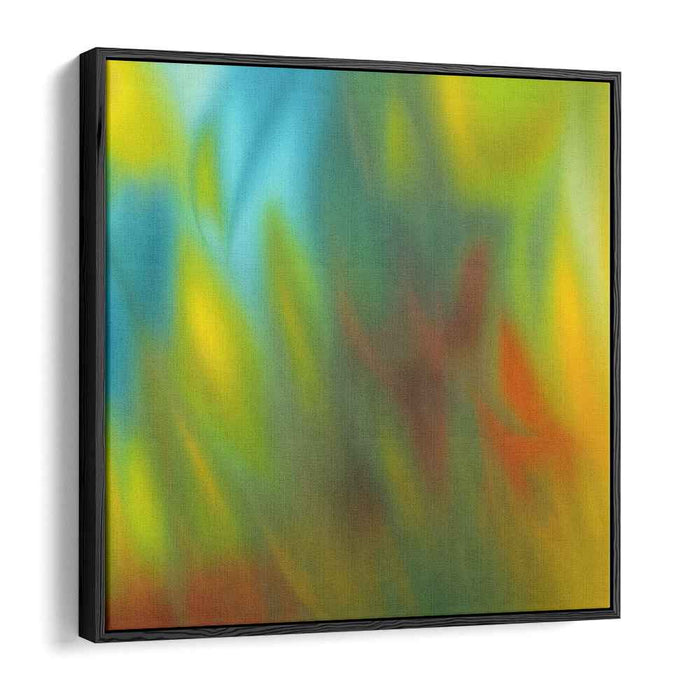 Dreamlike Waves: Color Field Abstract Canvas Art Print