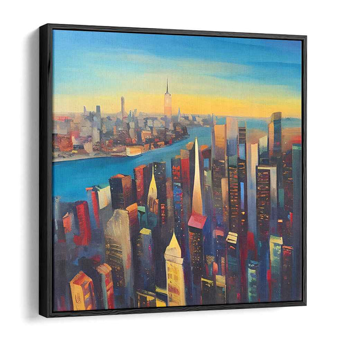 Abstract New York City Skyline #001