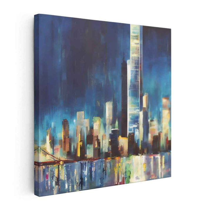 Abstract New York City Skyline #003