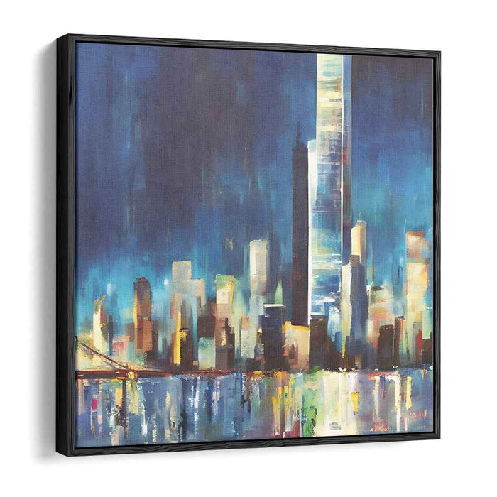 Abstract New York City Skyline #003