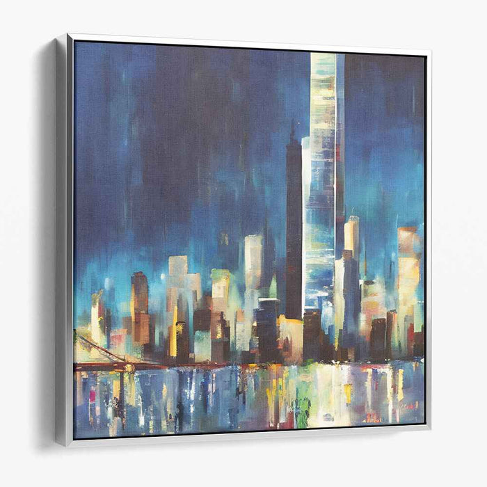 Abstract New York City Skyline #003