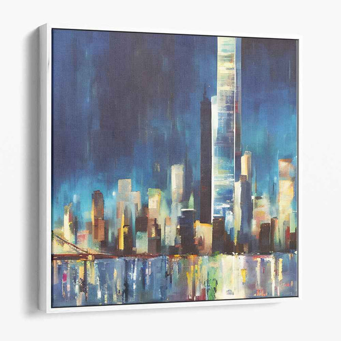 Abstract New York City Skyline #003