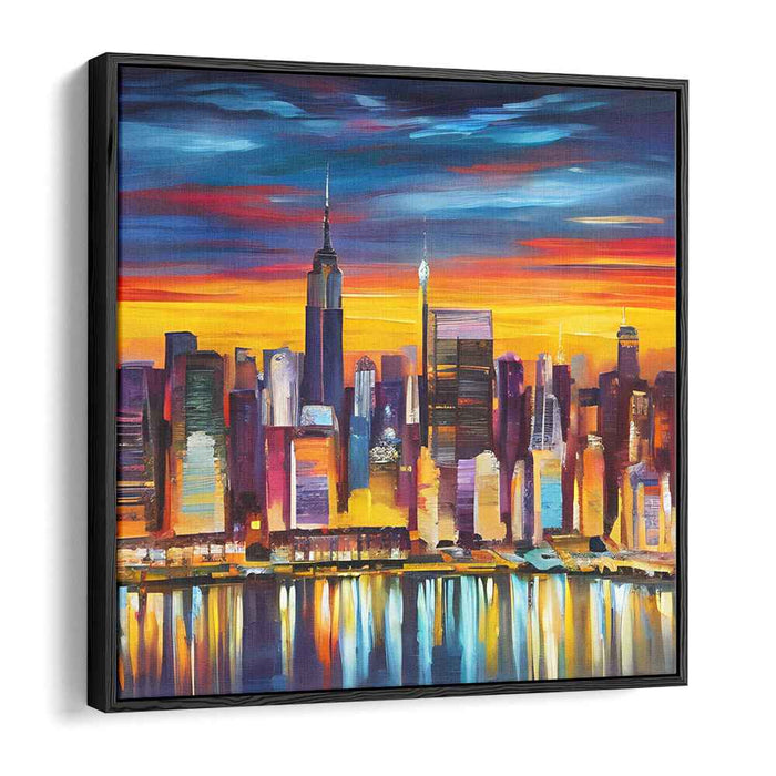 Abstract New York City Skyline #006