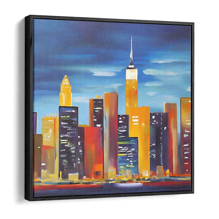 Abstract New York City Skyline #008