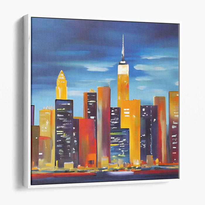 Abstract New York City Skyline #008