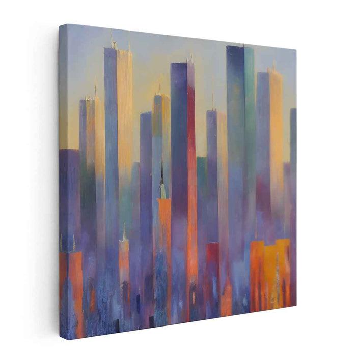 Abstract New York City Skyline #020