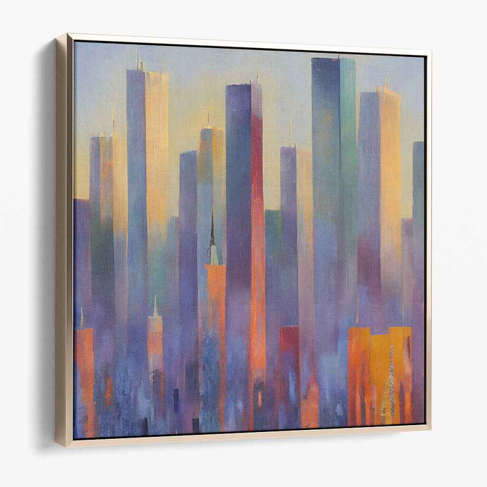 Abstract New York City Skyline #020