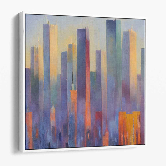 Abstract New York City Skyline #020