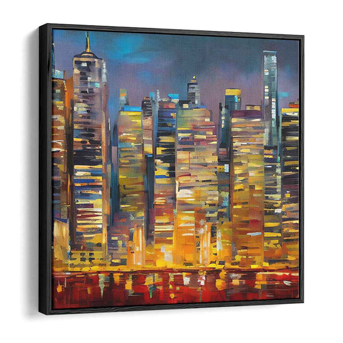 Abstract New York City Skyline #025