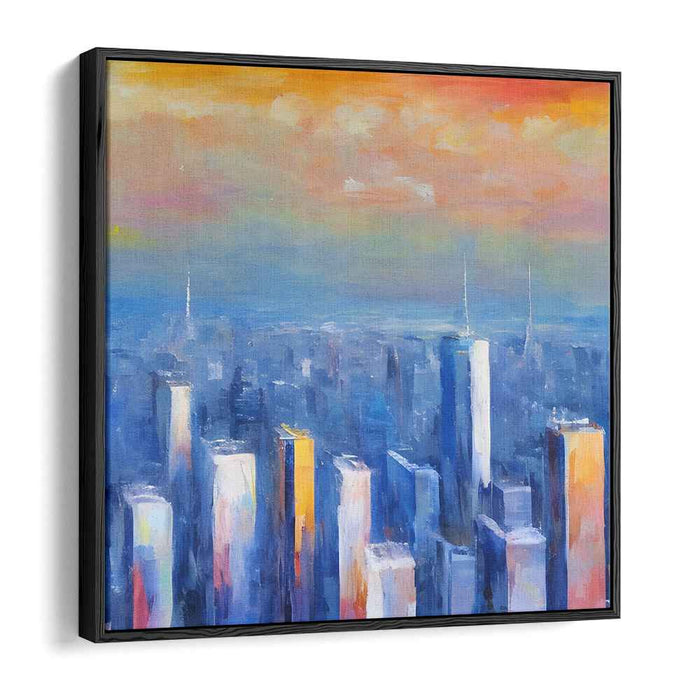 Abstract New York City Skyline #033