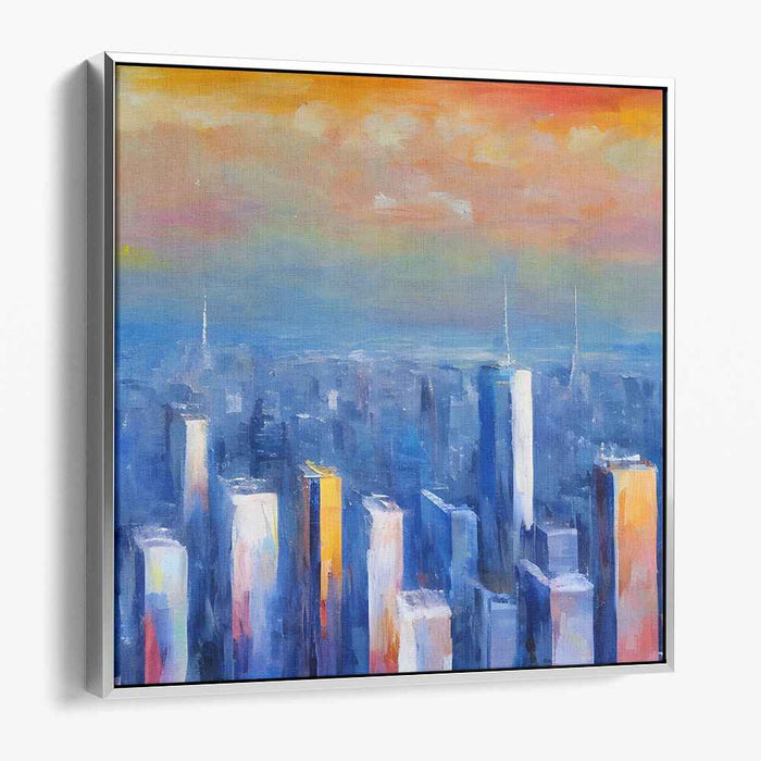 Abstract New York City Skyline #033