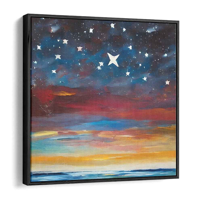 Celestial Orchestration: A Cosmic Symphony Canvas Art