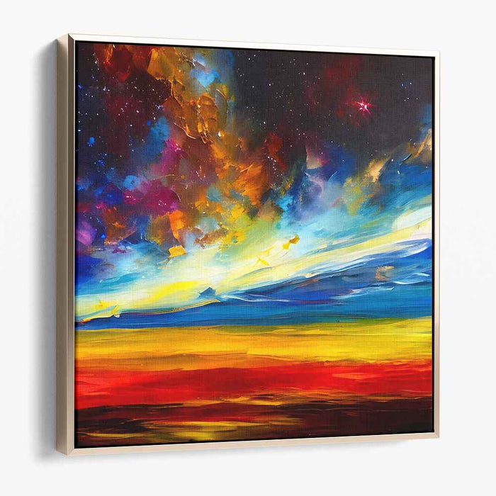 Colorful Harmonies: A Symphony of Colors Canvas Art Print