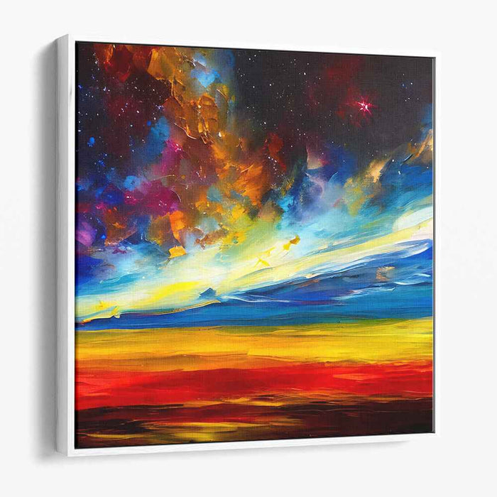 Colorful Harmonies: A Symphony of Colors Canvas Art Print