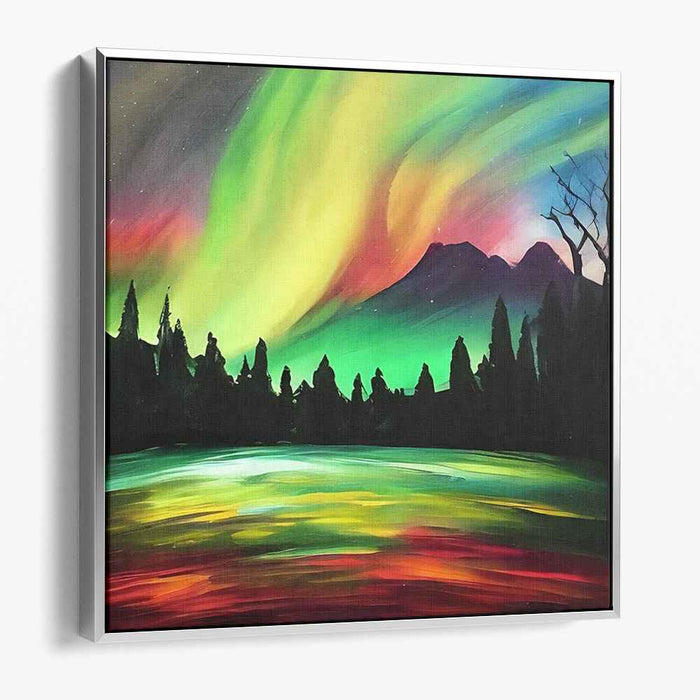 Abstract Northern Lights #012