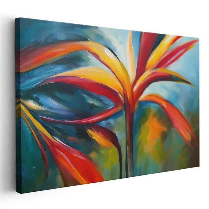 Abstract Birds of Paradise #122