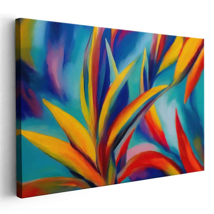 Abstract Birds of Paradise #129