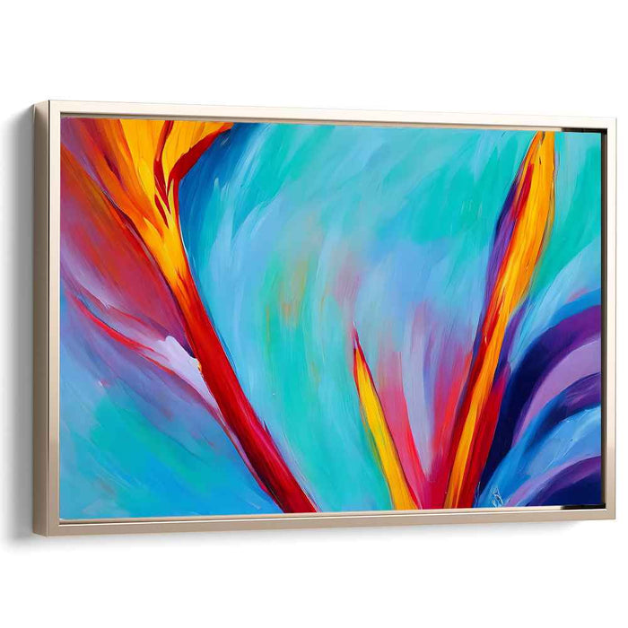 Abstract Birds of Paradise #136