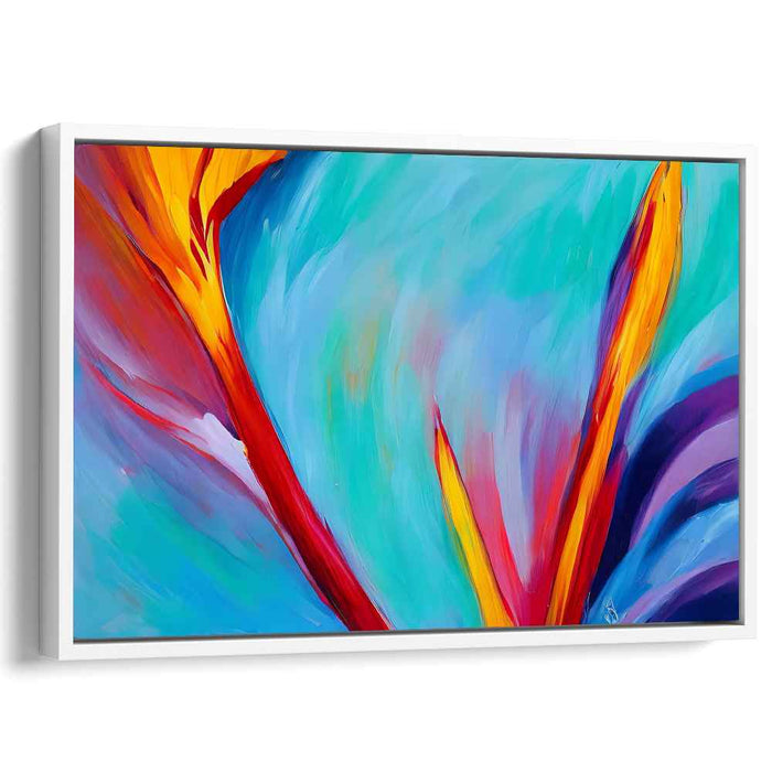 Abstract Birds of Paradise #136