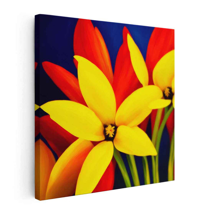 Abstract Daffodils #004