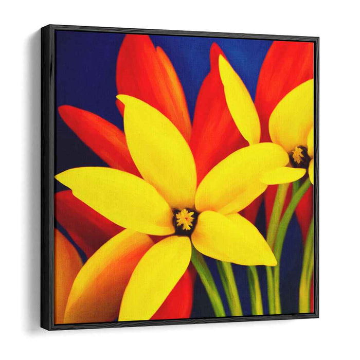 Abstract Daffodils #004