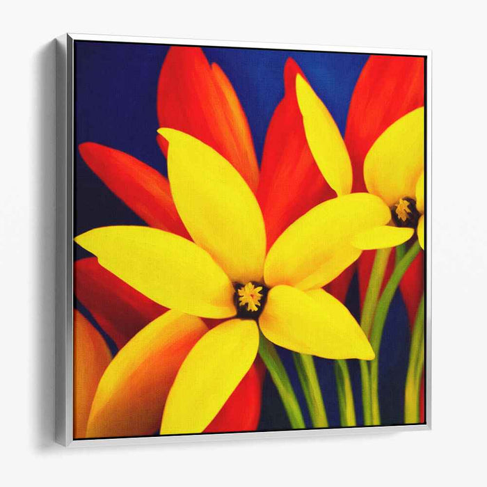 Abstract Daffodils #004