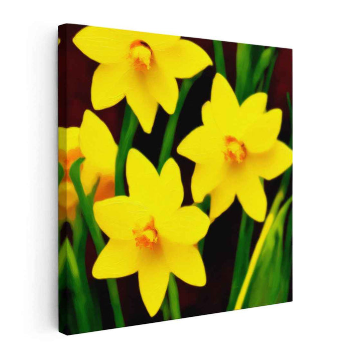 Abstract Daffodils #005