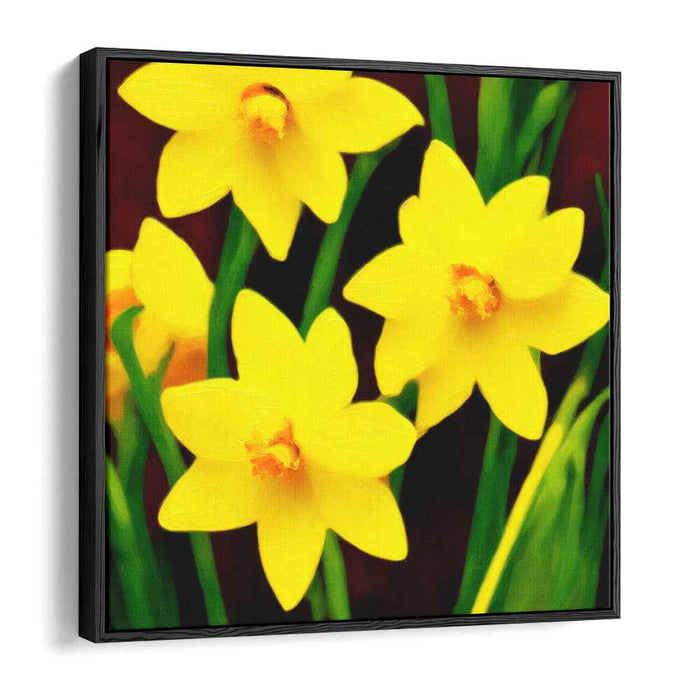 Abstract Daffodils #005