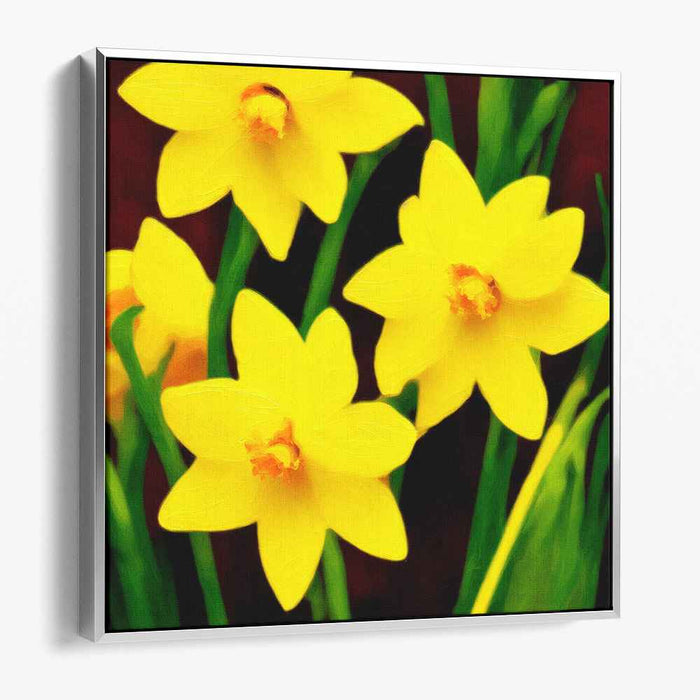 Abstract Daffodils #005