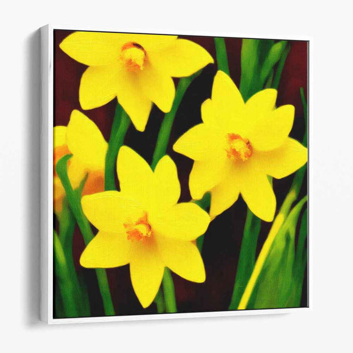 Abstract Daffodils #005
