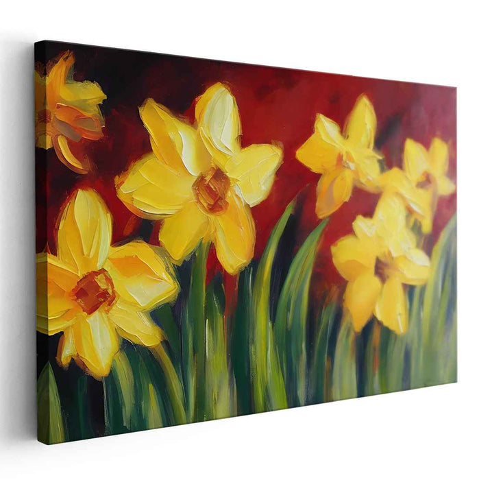 Abstract Daffodils #104