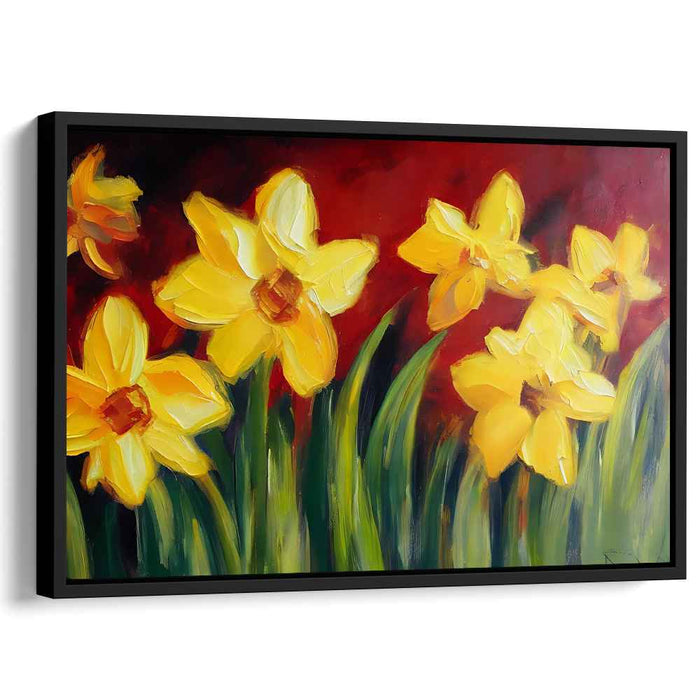 Abstract Daffodils #104