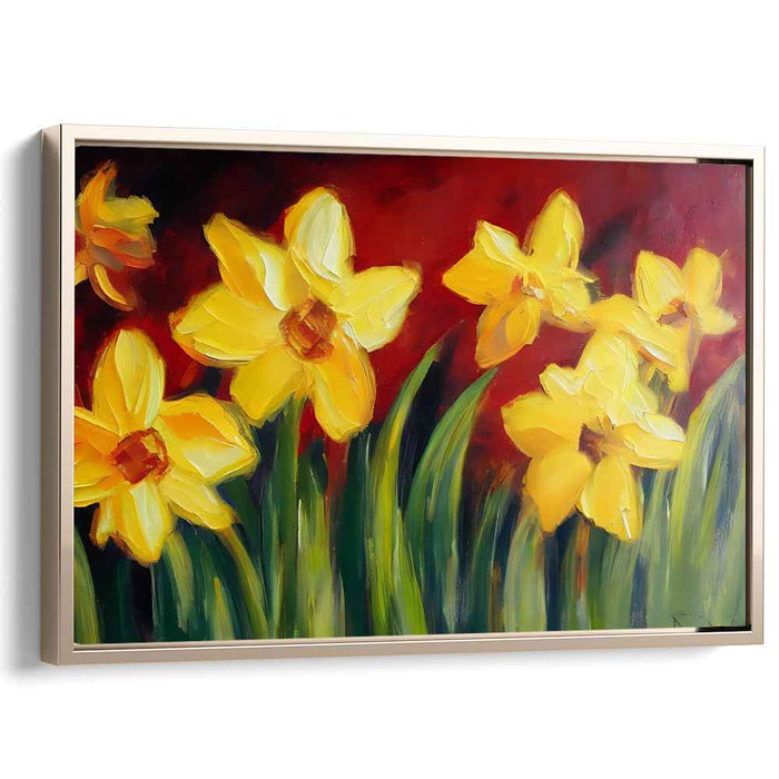 Abstract Daffodils #104