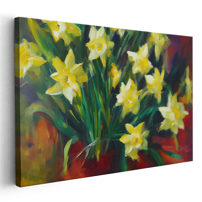 Abstract Daffodils #107