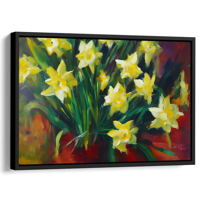 Abstract Daffodils #107