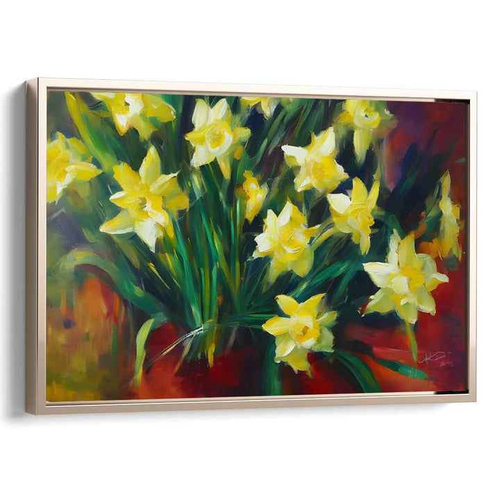 Abstract Daffodils #107