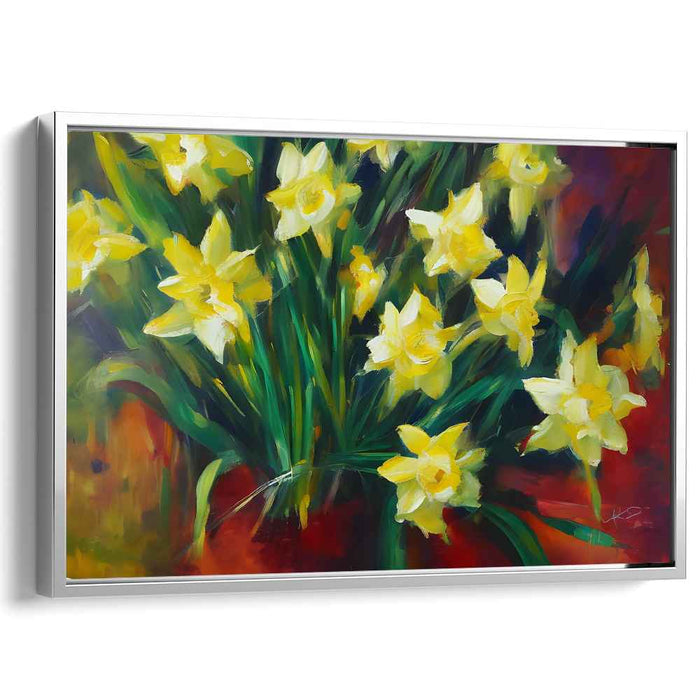 Abstract Daffodils #107