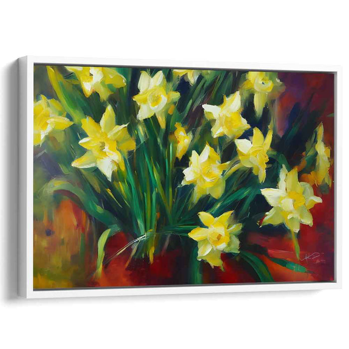 Abstract Daffodils #107