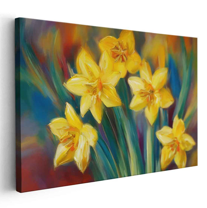 Abstract Daffodils #109