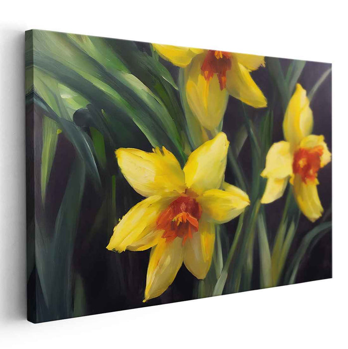 Abstract Daffodils #118