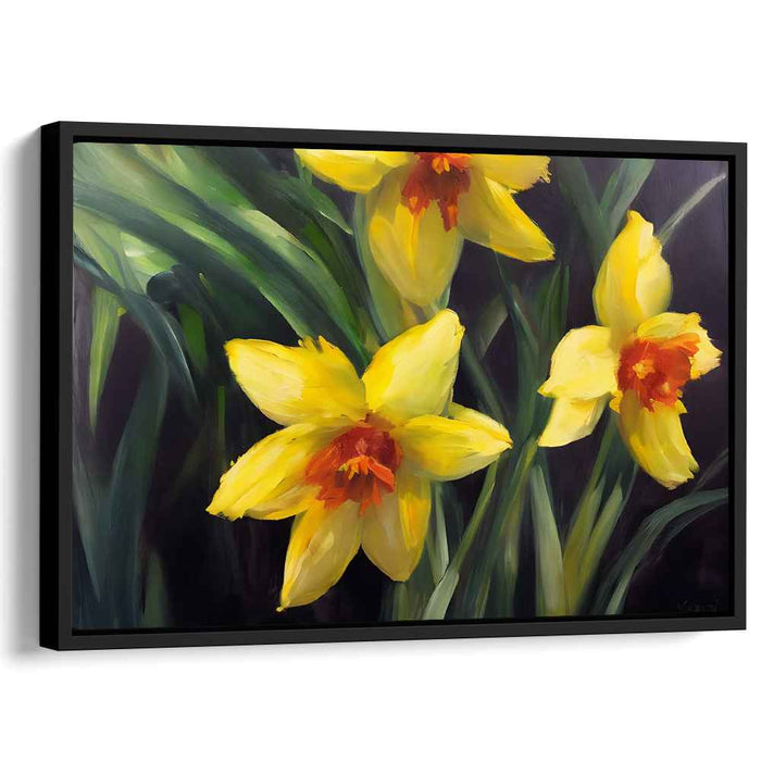 Abstract Daffodils #118