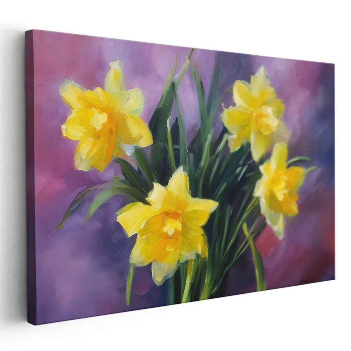 Abstract Daffodils #125