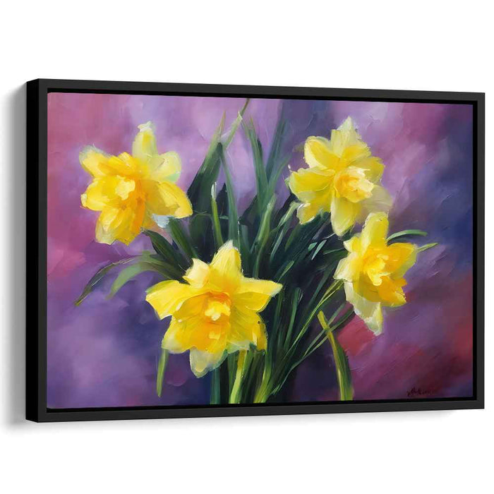 Abstract Daffodils #125