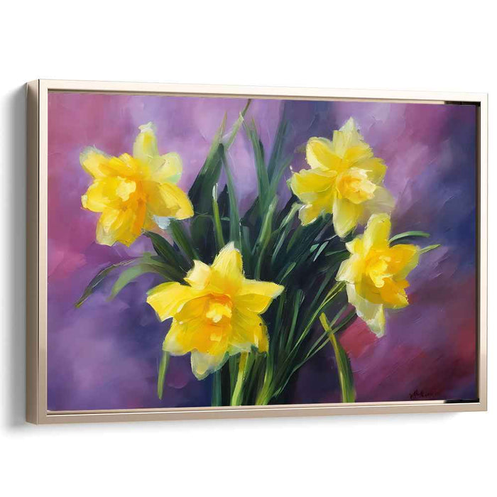 Abstract Daffodils #125