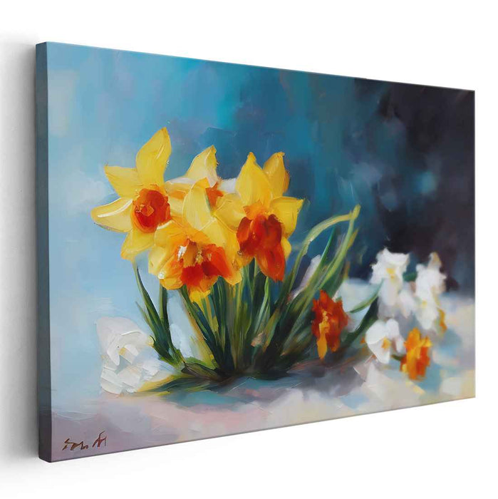 Abstract Daffodils #129