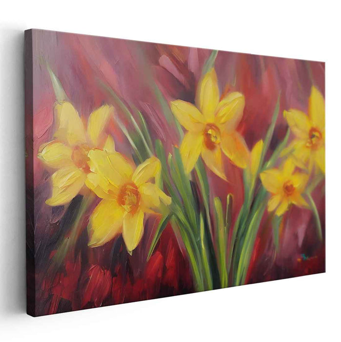 Abstract Daffodils #132