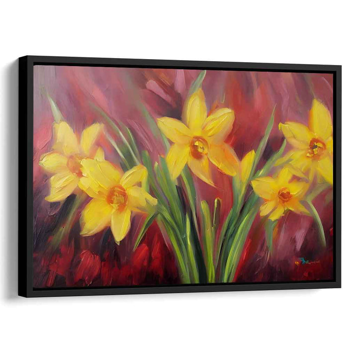 Abstract Daffodils #132