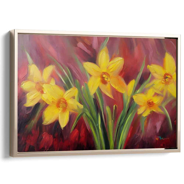 Abstract Daffodils #132